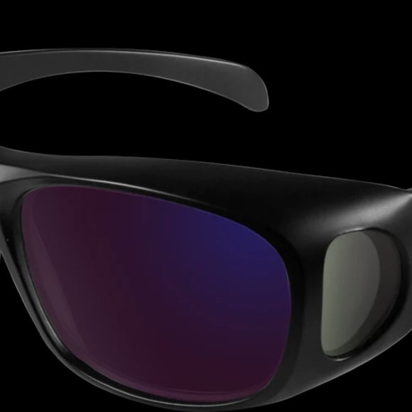 Enchroma Black Receptor Fitover Cx3 Sun - colourblind glasses - Picture 2 of 10